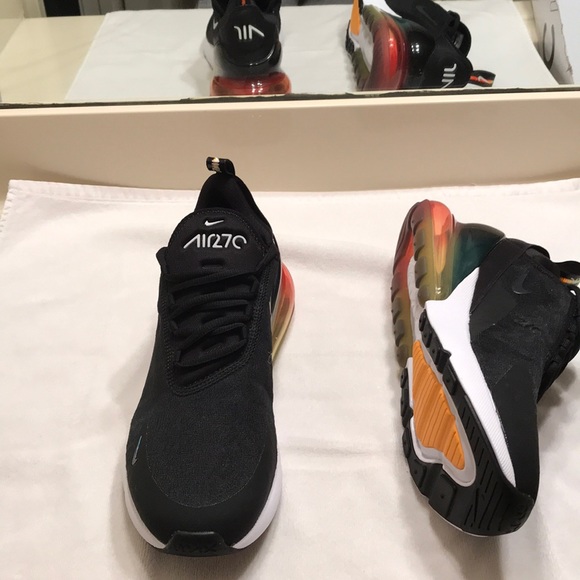 air max 270 rainbow heel